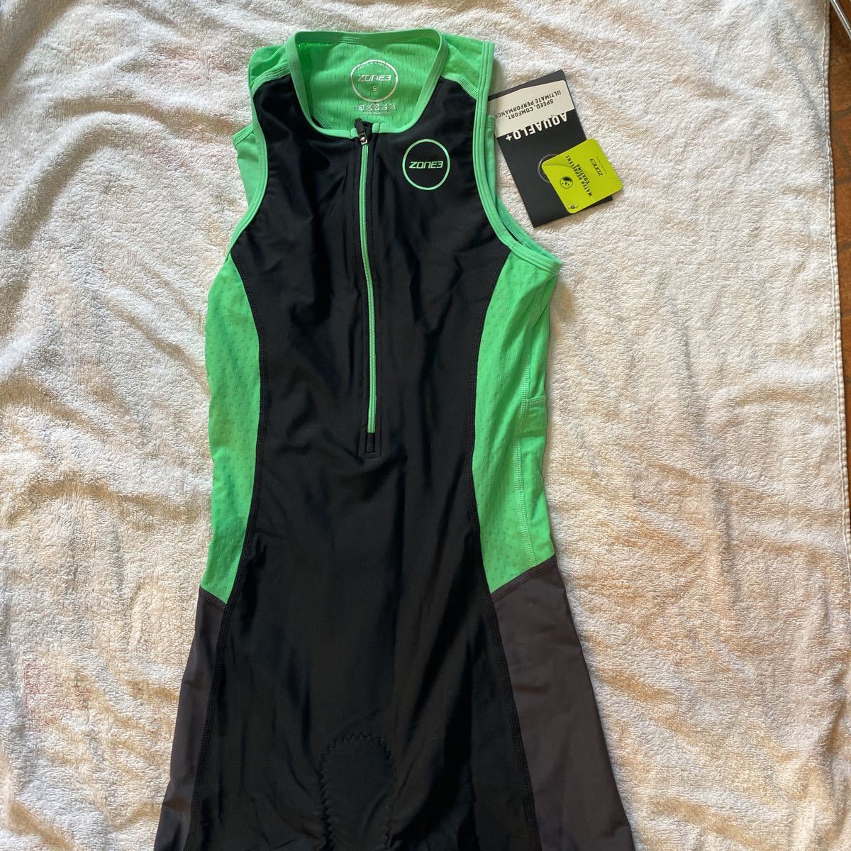 Zone3 Tri -triat Tria Slon Wear Ladies Size New Unased Unaste Tag рукав без рукава