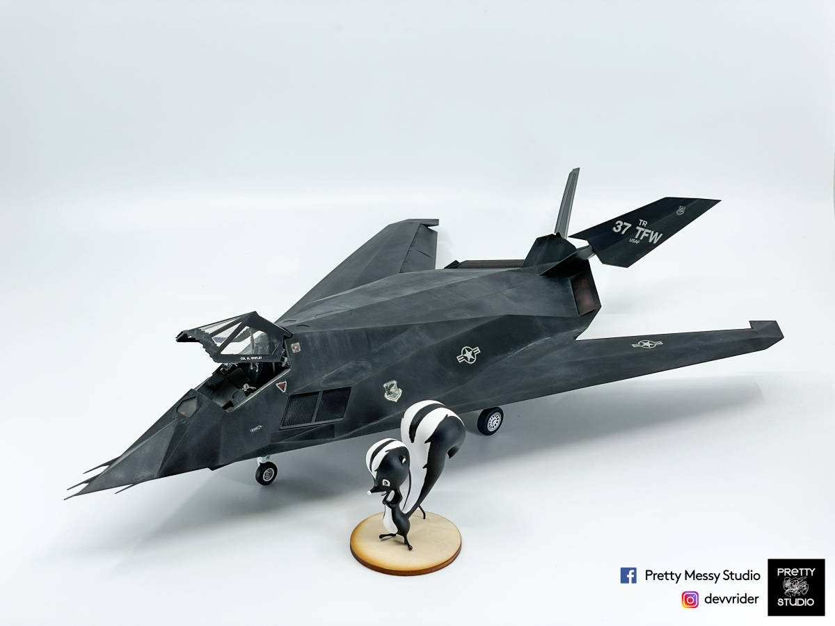  skunk Works 3D printer figure Lockheed * Martin Skunkworks Lockheed