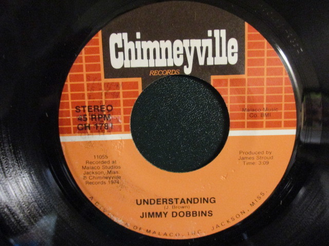 Jimmy Dobbins ： Understanding 7'' / 45s (( LALA Means にリズムを付けたような曲です。 )) c/w A Quitter Never Wins_画像1