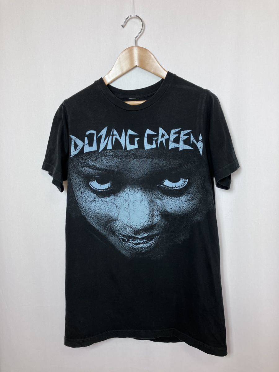 【00s】DIR EN GREY ディルアングレイ 2007年ツアー Tシャツ DOZING GREEN ブラック グッズ／黒当時物ヴィンテージオールドバンドTバンT_画像1