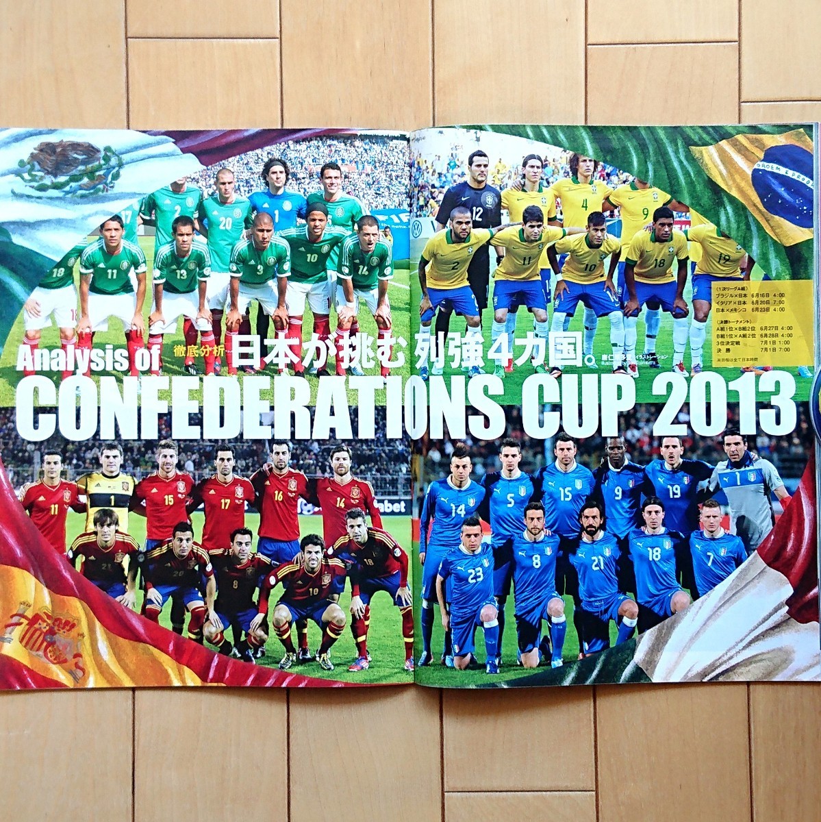 Sports Graphic Number 830号「2014W杯出場決定&コンフェデ総力特集 さあ、ブラジルだ。」第2特集:さよなら、ベッカム 2013年6月27日発売_画像9