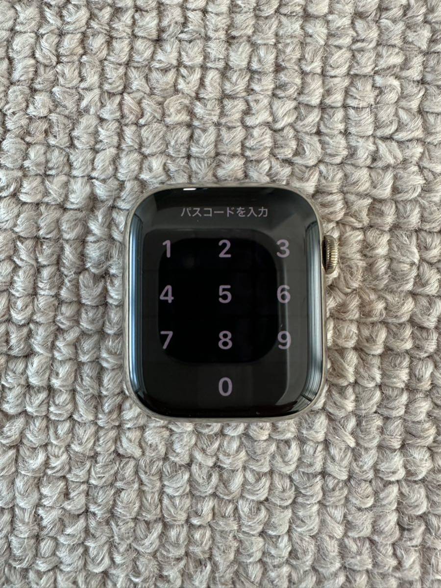 Apple Watch Series 7 GPS+Cellularモデル 45mm ゴールドステンレス