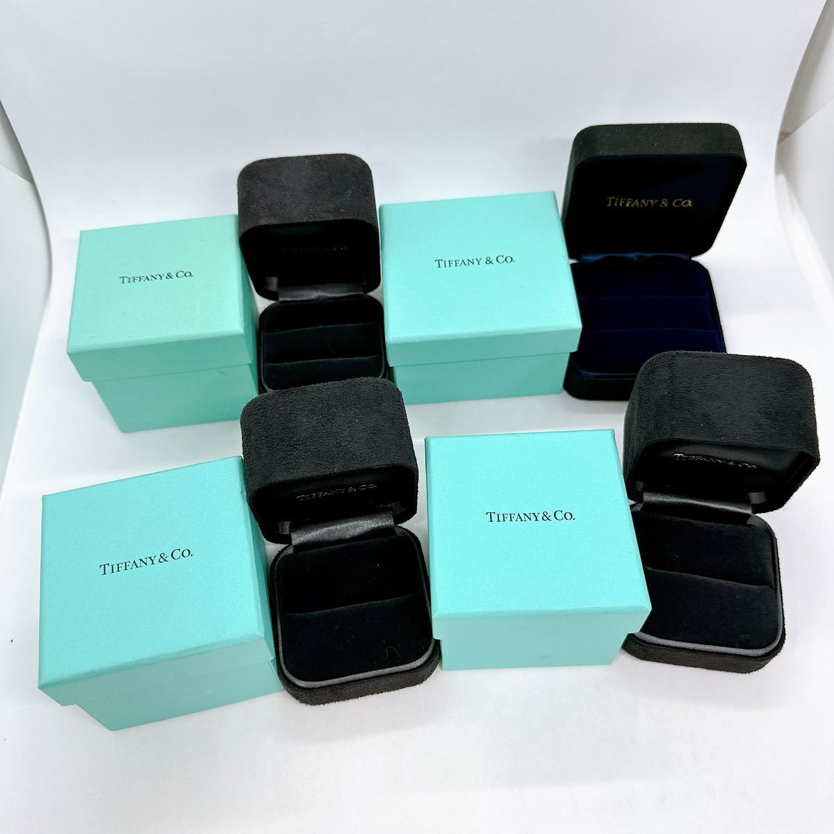 0401c ティファニー TIFFANY & Co. 箱 空箱 ケース ボックス 純正 4点