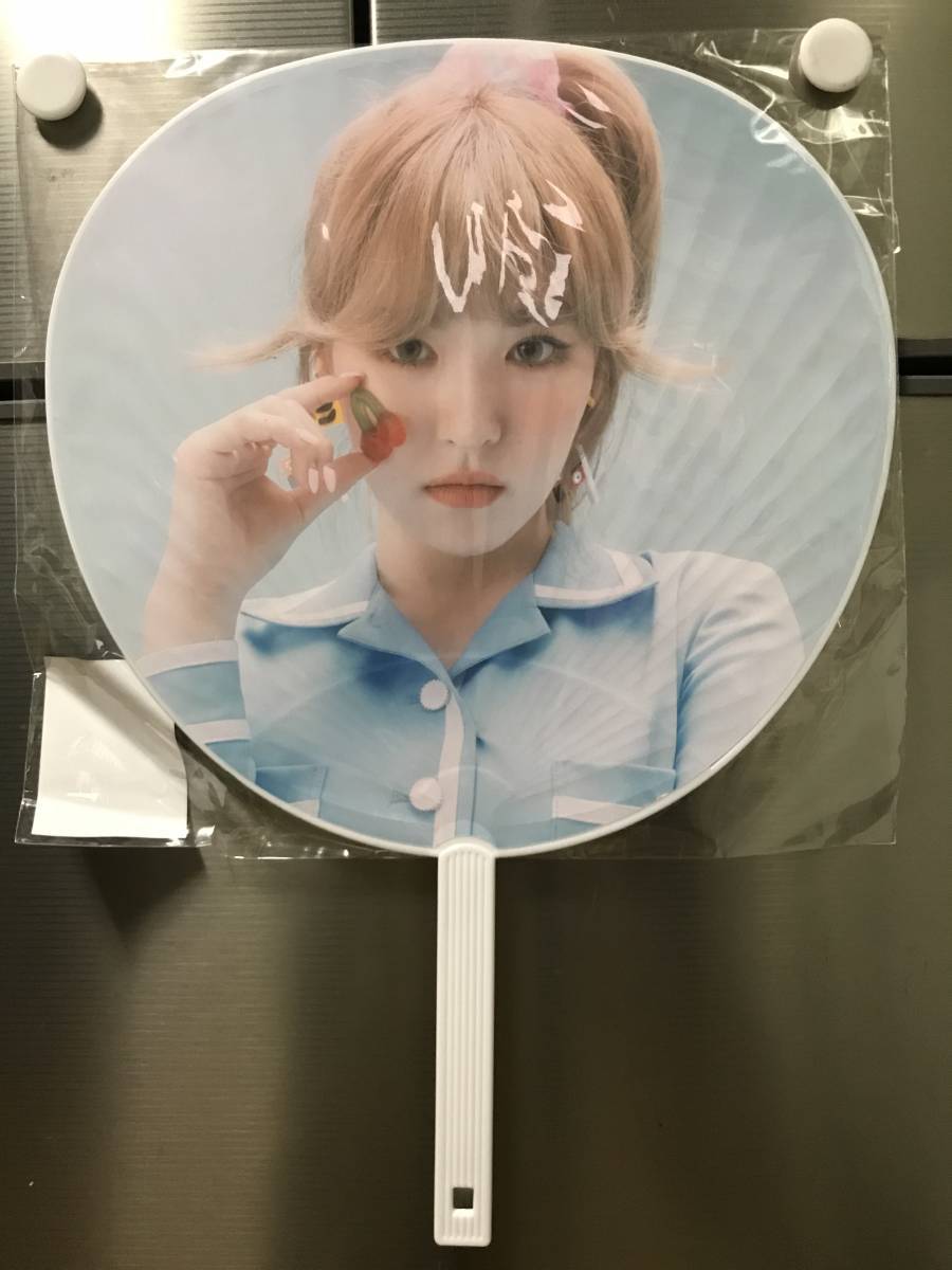  new goods unopened * Red Velvet [ a-nation2018 ] "uchiwa" fan wenti* complete sale goods Redvelveteine official goods redo bell re bell wenti-