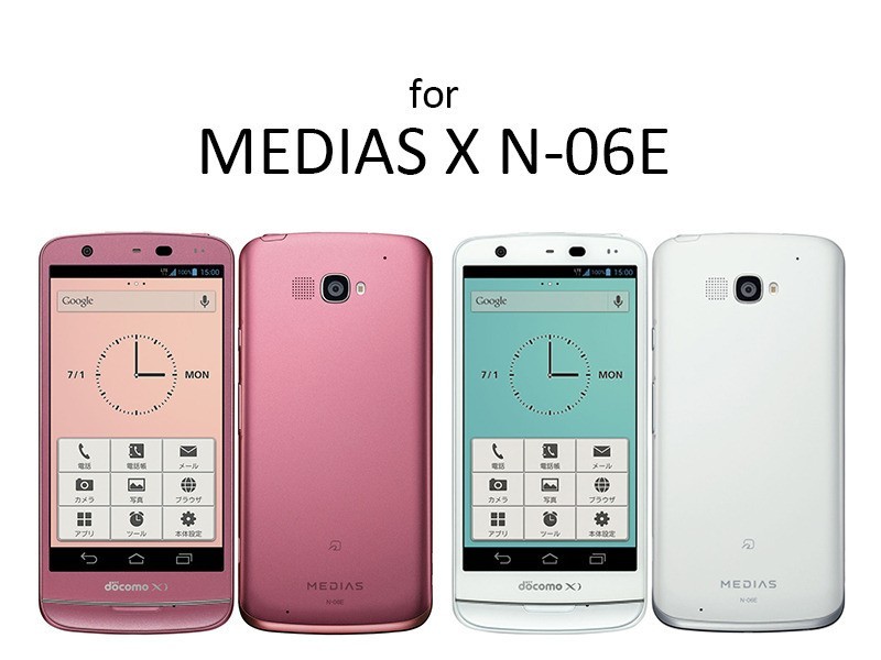 NTT DOCOMO NEC MEDIAS X N-06E液晶保護フィルム シート#マットタイプ_画像3