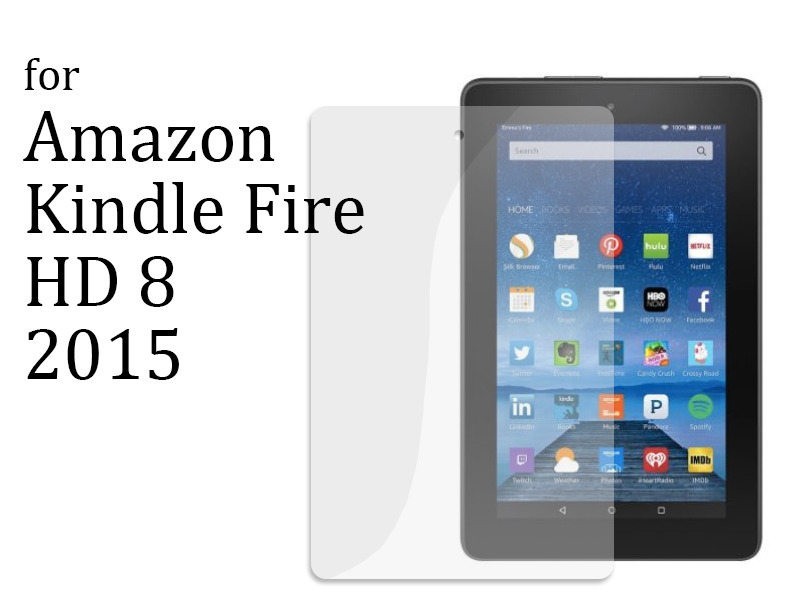 Amazon Kindle Fire HD 8 2015 高光沢 前面フィルム 液晶保護シート#クリアタイプ_画像1