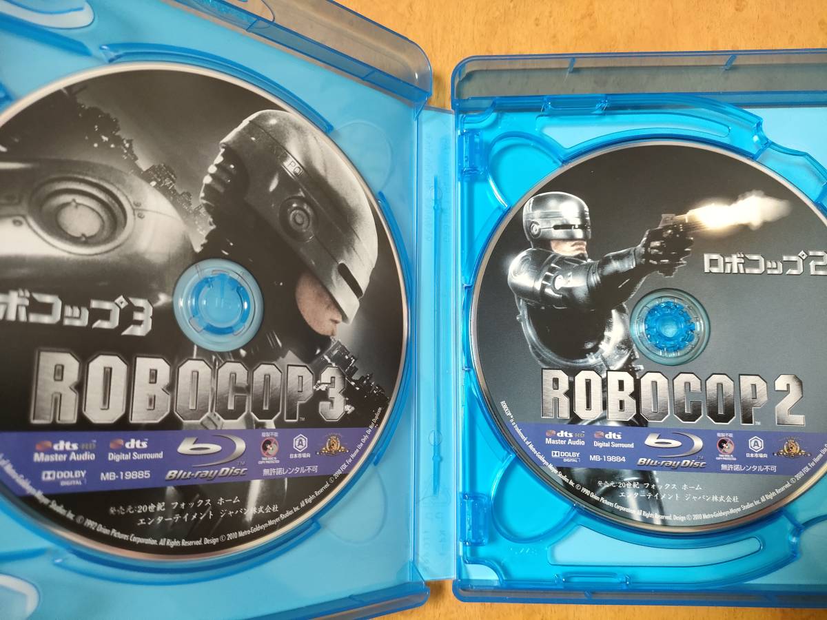 ロボコップ/ロボコップ２/ロボコップ３/ロボコップ(2014)　Blu-ray　フィル・ティペット/ロブ・ボッティン　送料185円で最大４点まで同梱可_画像2