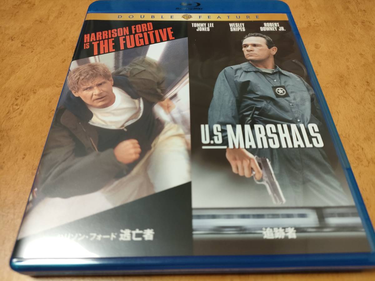 逃亡者/追跡者　Blu-ray　ハリソン・フォード/ウェズリー・スナイプス/ロバート・ダウニー・Ｊｒ　送料185円で最大４点まで同梱可_画像1