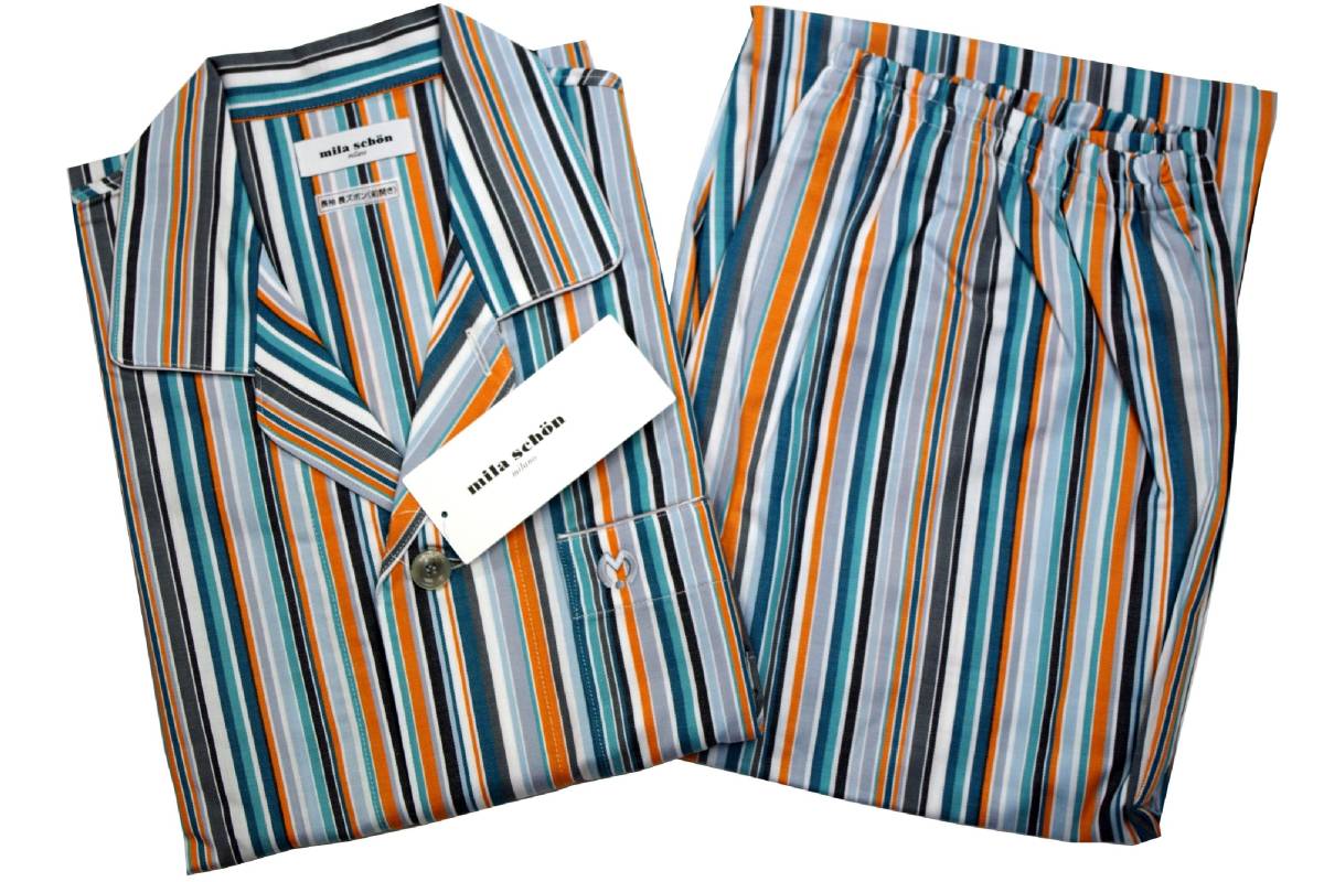  prompt decision * Mila Schon mila schon for man long sleeve length pants all season pyjamas (M)N289 new goods 58%OFF