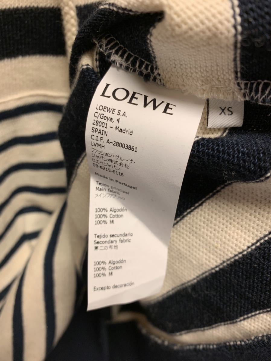 スマートスクラブス 正規 21SS LOEWE ロエベ ボーダー パーカー | www