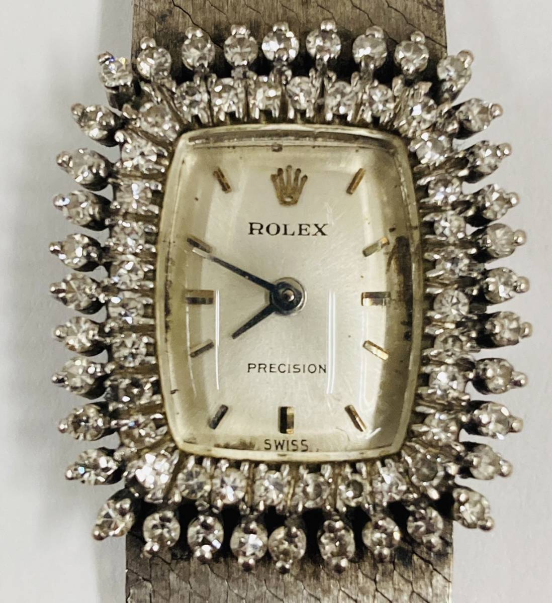 N-13487 ROLEX ロレックス ダイヤベゼル ムーブメント 手巻き