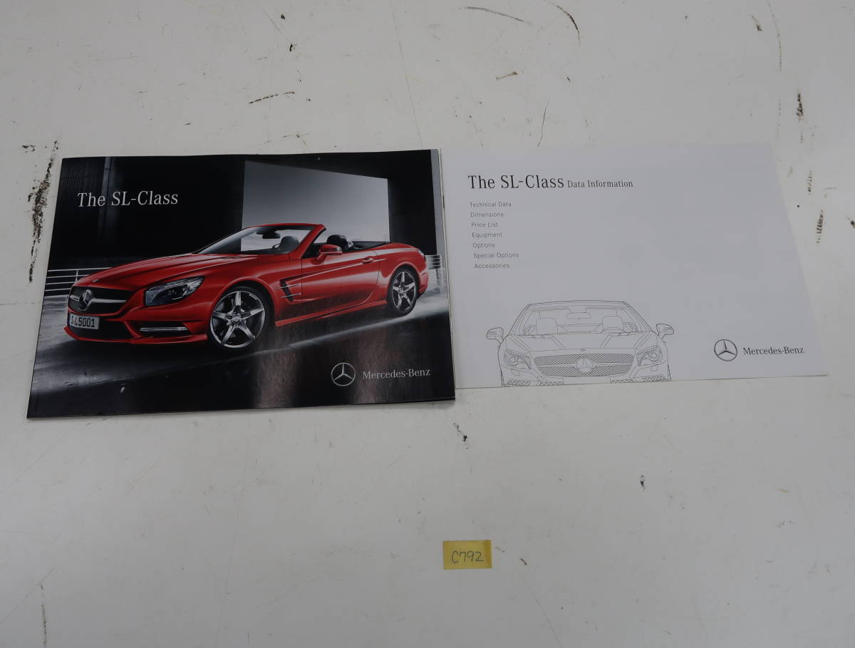 Mercedes -Benz SL Class Catalog Данные с информацией 55 Page 55 Page C792 SL65AMG SL63 SL350