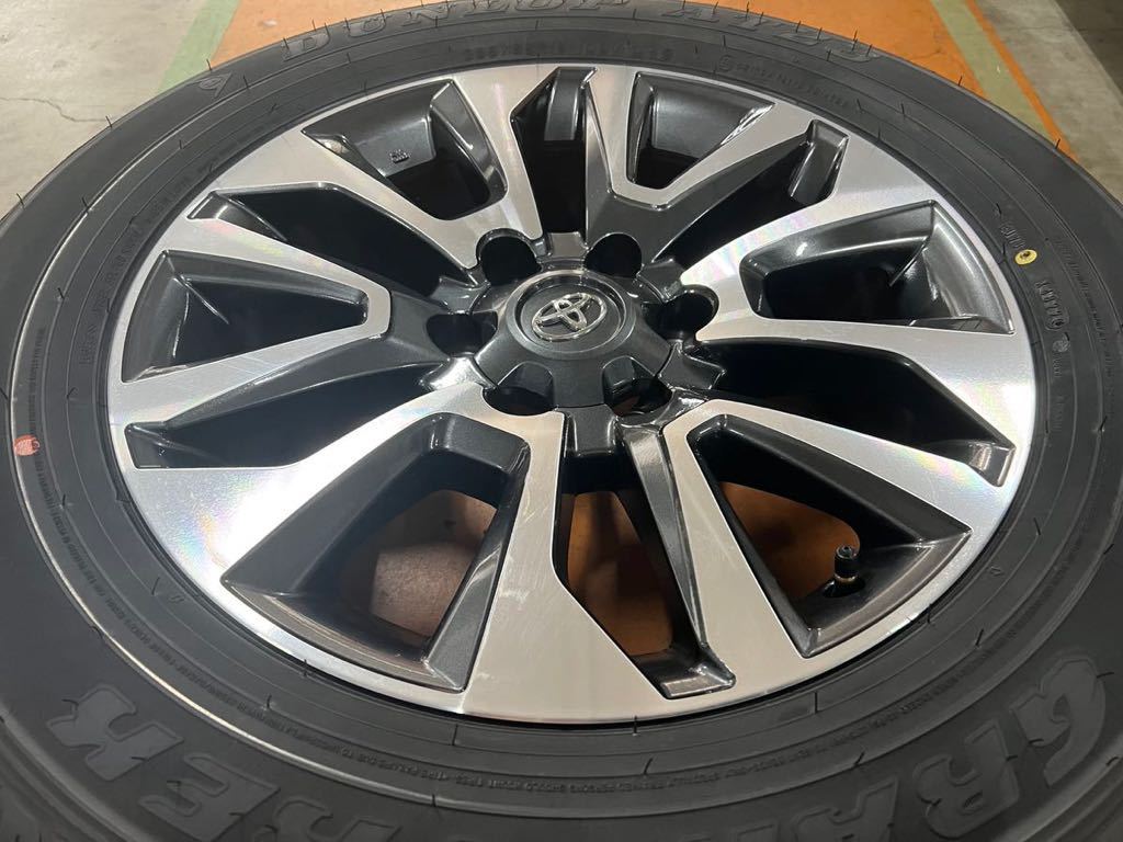☆新車外し☆トヨタ純正 ランドクルーザー プラド タイヤホイルセット