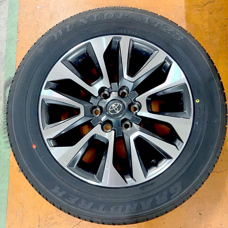 ☆新車外し☆トヨタ純正 ランドクルーザー プラド タイヤホイルセット