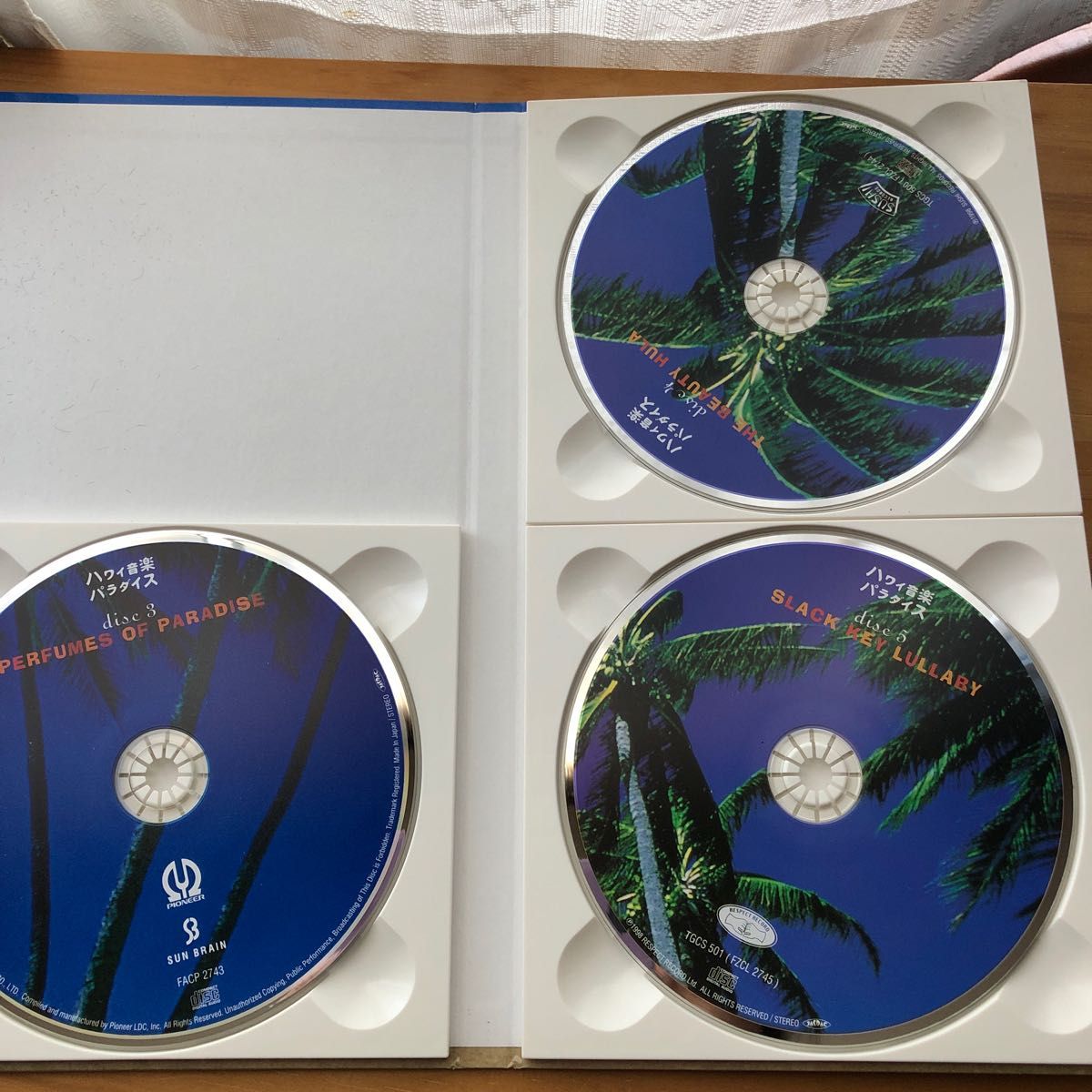 ハワイ音楽パラダイス ハワイ コンピレーション CD5枚組 SONY通販専用企画