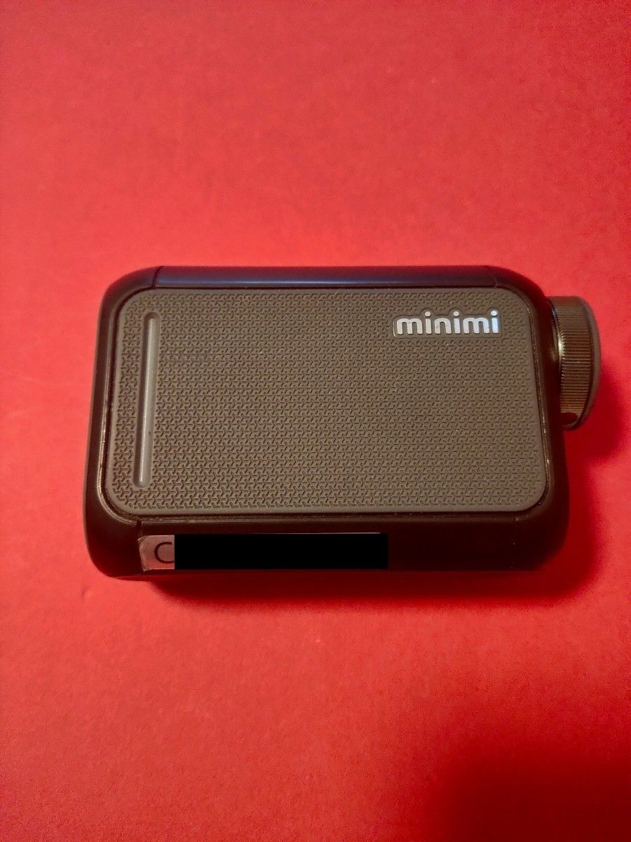 Aランク キャディトーク minimi レーザー距離計 (リッチブラック