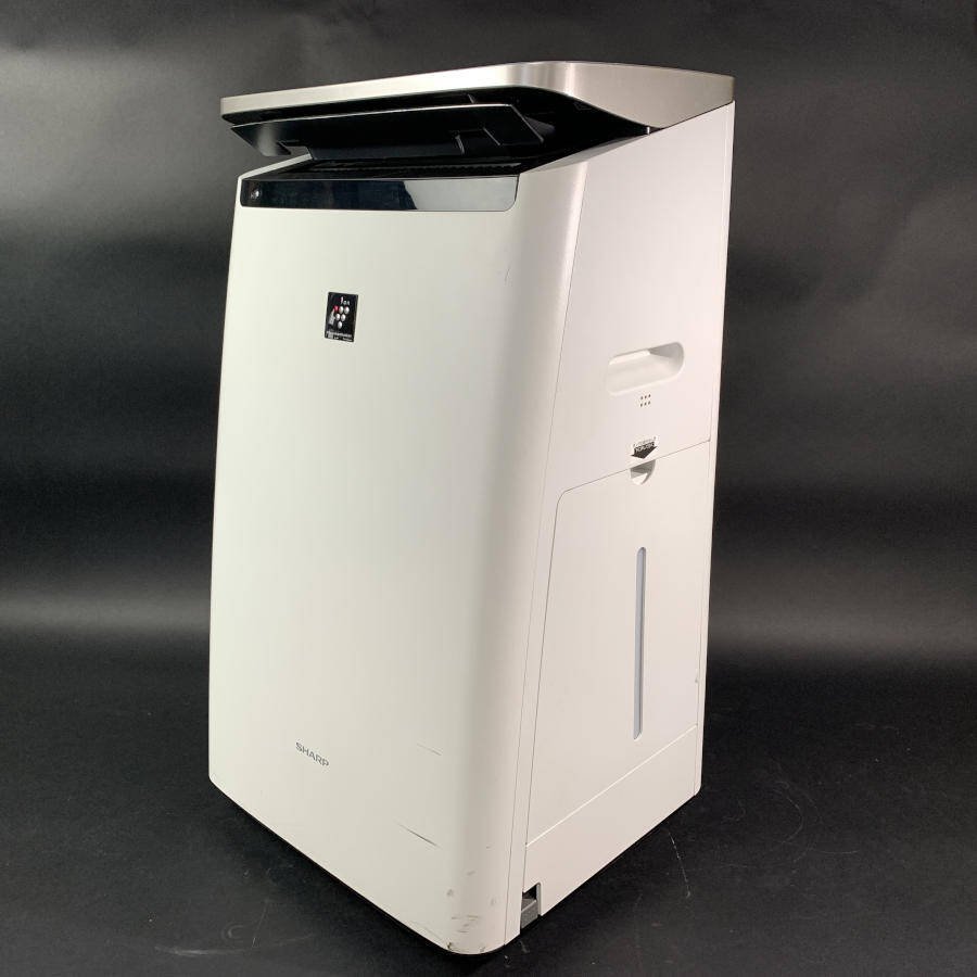 SHARP KI-HP100-W シャープ キャスター付き*現状品 加湿空気清浄機