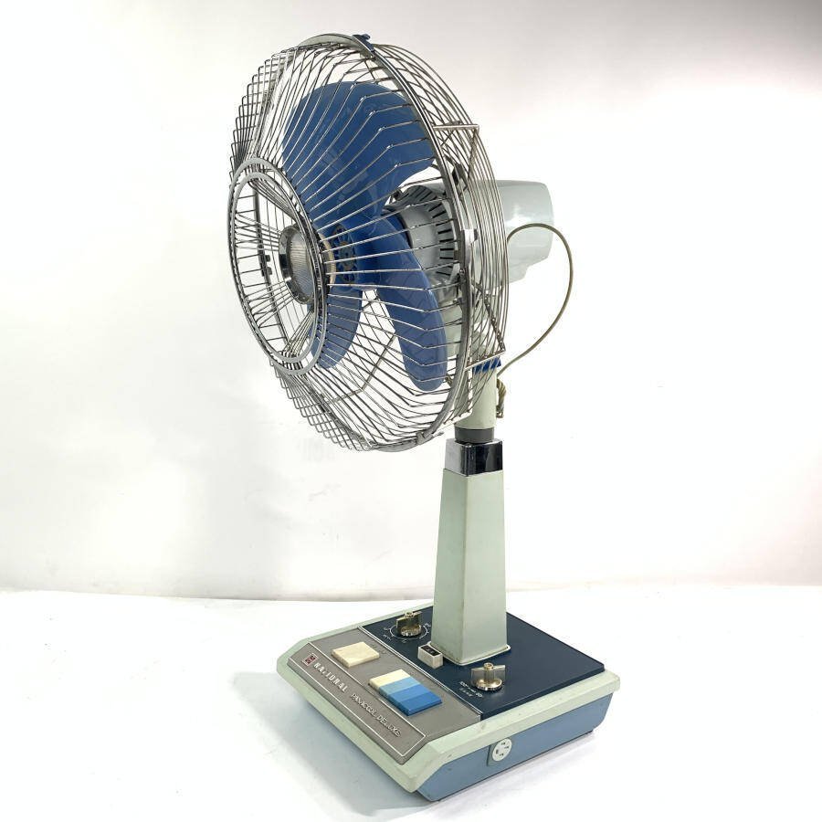 National F-30MR ナショナル 昭和レトロ 扇風機 元箱付き*ジャンク品