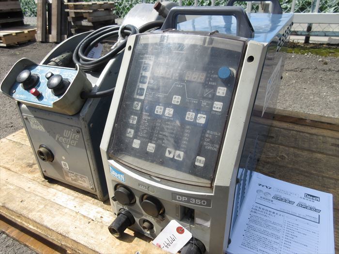 17799-1 デジタル半自動溶接機 DP-350【アルミ仕様】 本体のみ(送給