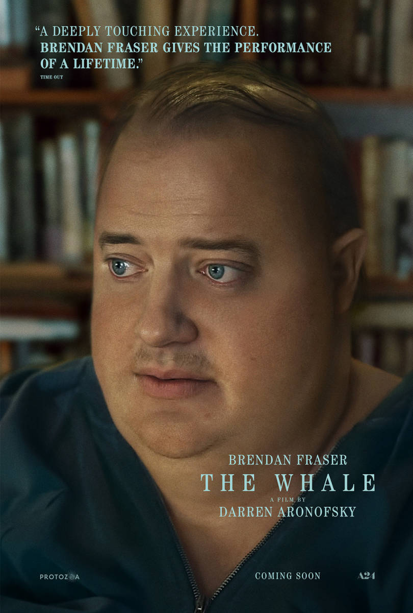 【映画館用両面ポスター】ザ・ホエール / The Whale Ver.B　A24