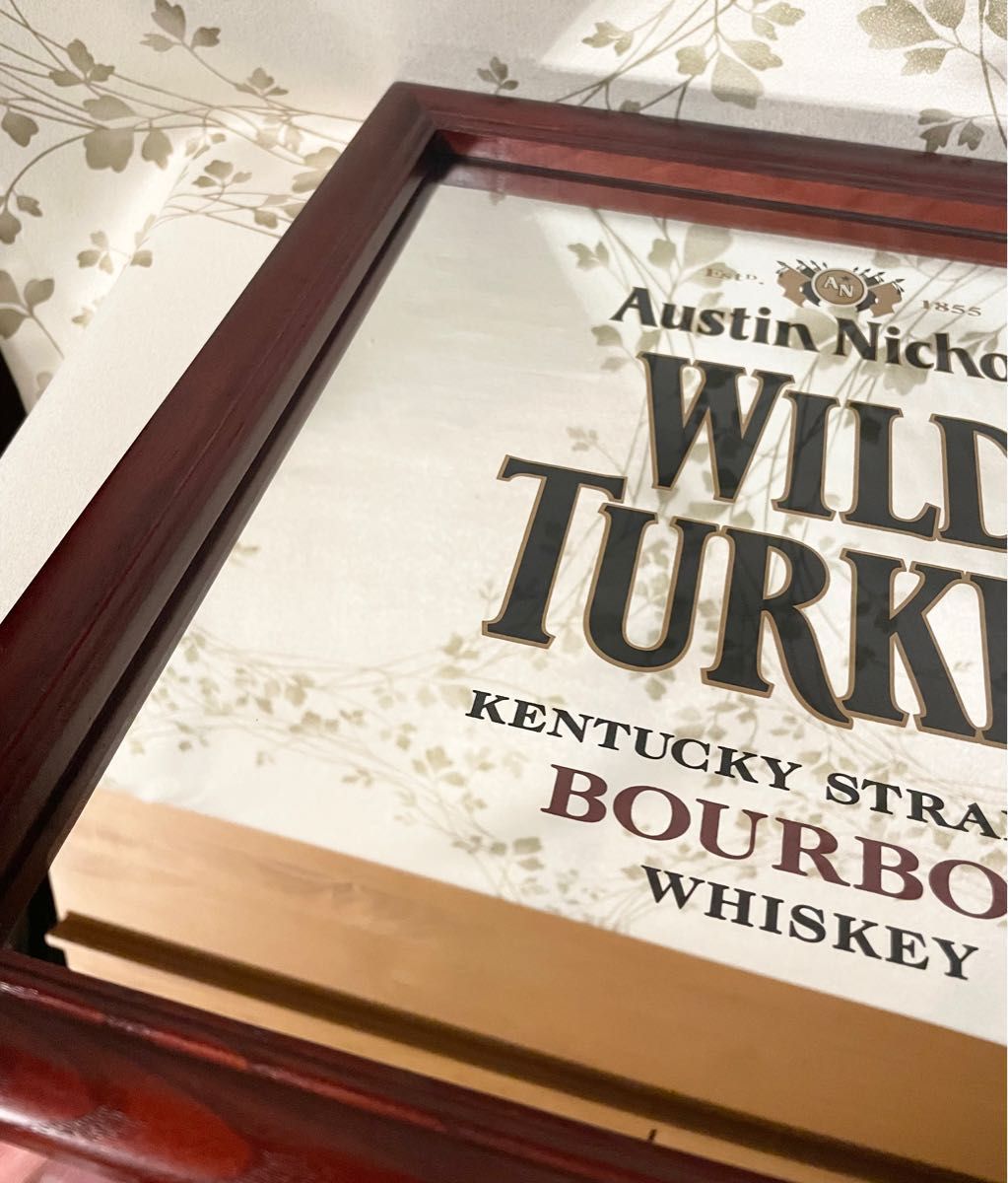 WILD TURKEY ワイルドターキー パブミラー BOURBON バーボン WILD TURKEY ワイルドターキー パブミラー BOURBON バーボン