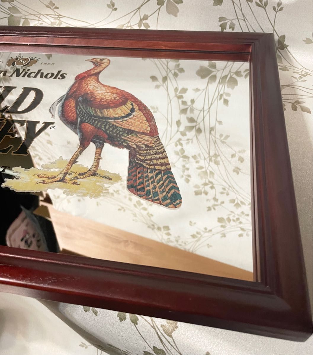 WILD TURKEY ワイルドターキー パブミラー BOURBON バーボン WILD TURKEY ワイルドターキー パブミラー BOURBON バーボン