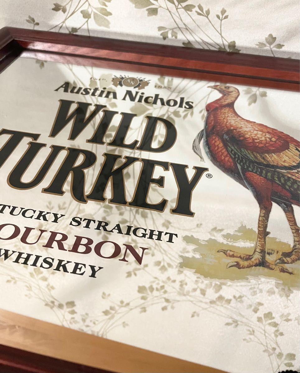 WILD TURKEY ワイルドターキー パブミラー BOURBON バーボン WILD TURKEY ワイルドターキー パブミラー BOURBON バーボン