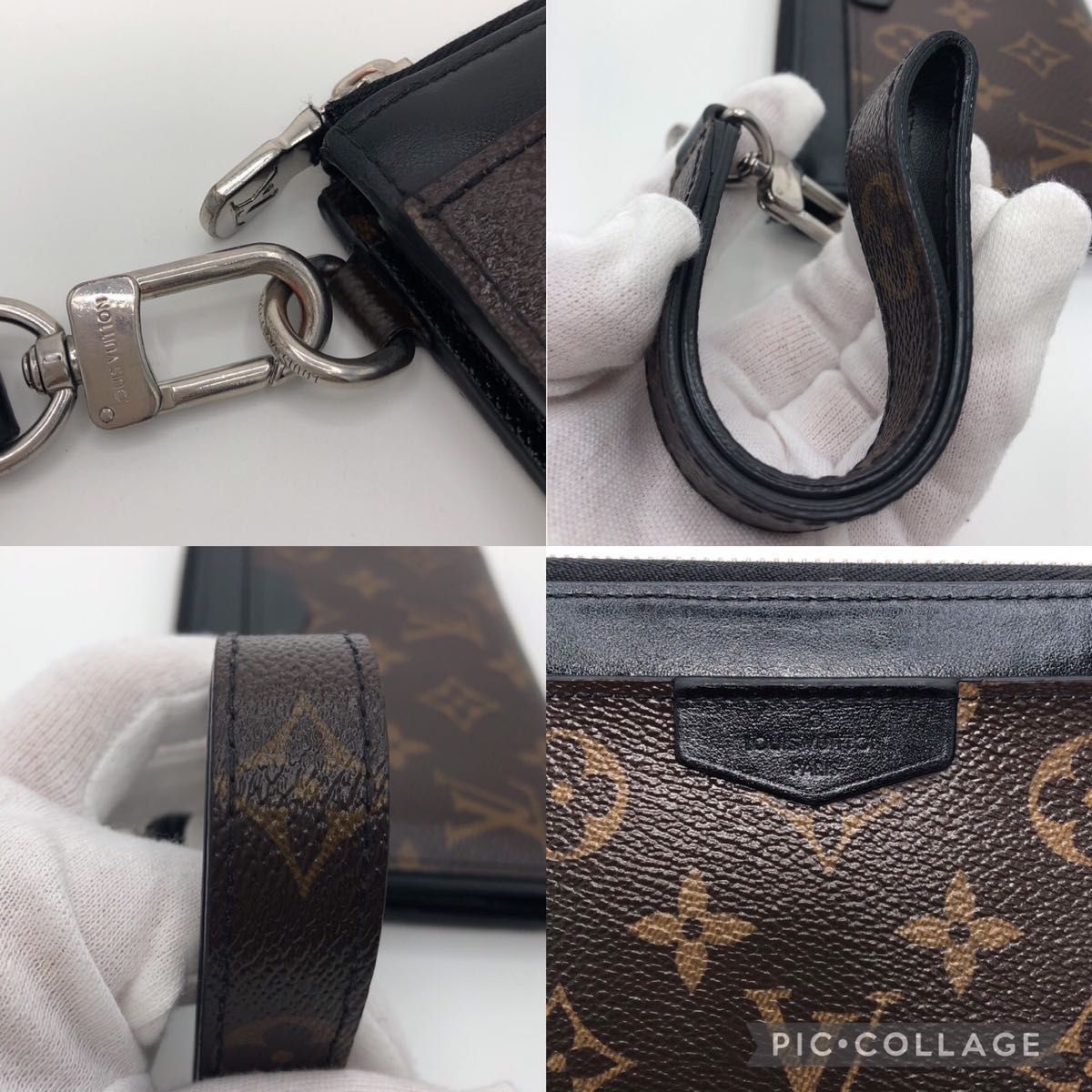 LOUIS VUITTON  ルイヴィトン　モノグラム マカサー ジッピー ドラゴンヌ　M69407