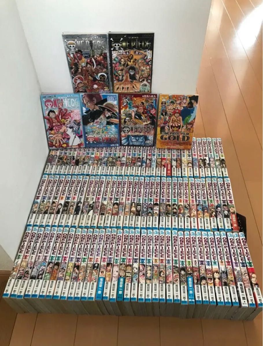 好評 PIECE ONE ワンピース1巻~105巻 関連本6冊付き 全巻セット 全巻