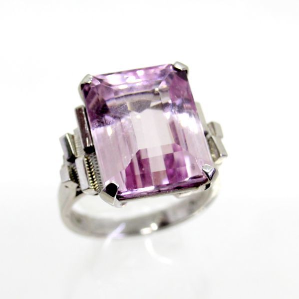 【 大感謝セール】 ◎中古美品◎プラチナ クンツァイト 13.24ct リング 12号 その他