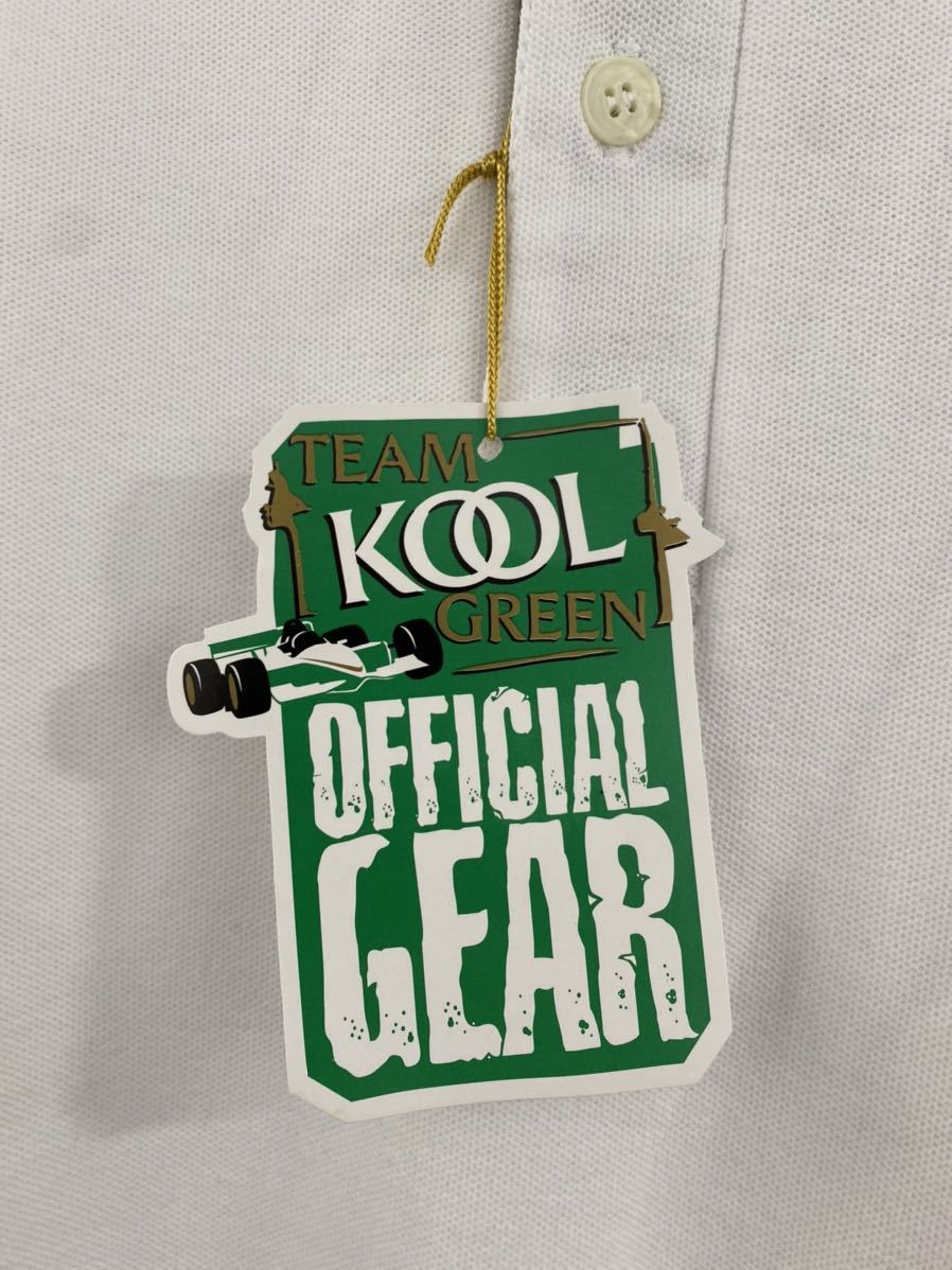 未使用品 TEAM KOOL GREEN ポロシャツ サイズS カナダ製 Racing