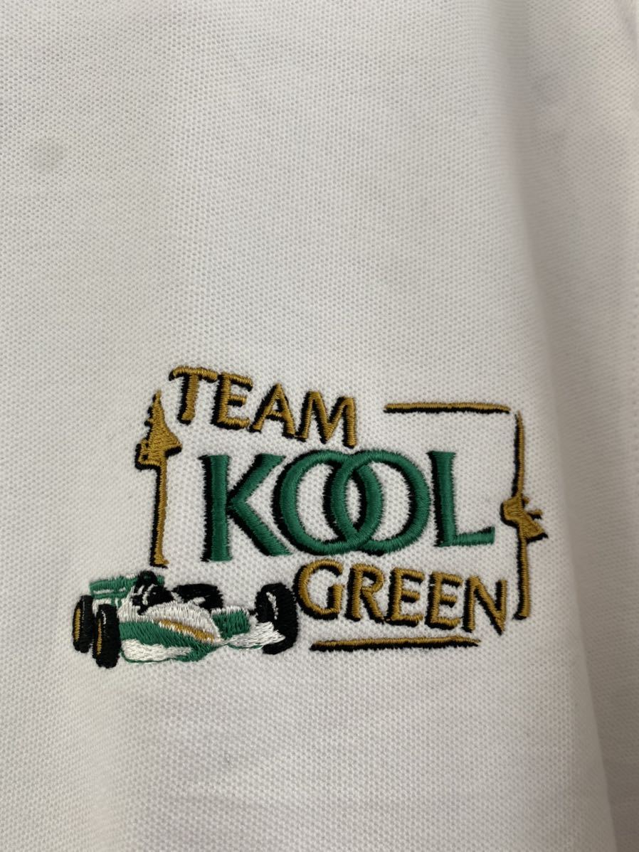 未使用品 TEAM KOOL GREEN ポロシャツ サイズS カナダ製 Racing