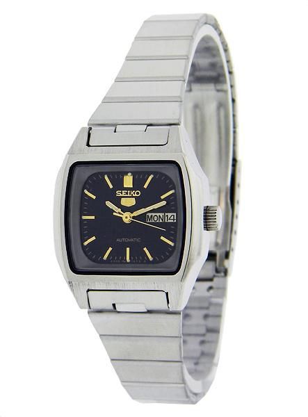 SEIKO[セイコー] SUA611K SILVER / BLACK 自動巻き 海外モデル シルバー・ブラック・腕時計 レディース 希少モデル_画像1