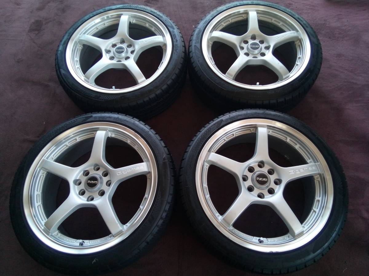 新しいスタイル 希少 WORK BALMUNG 225 40ZR19 ステップワゴン ノア