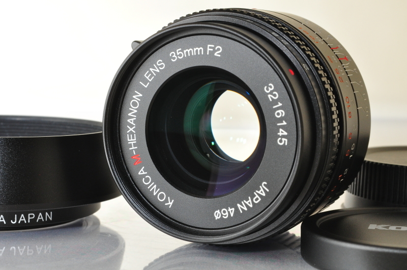★★極上品 Konica M-Hexanon 35mm F/2 Lens for Leica M Mount♪♪#5530