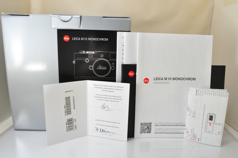 ★★極上品 Leica M10 Monochrom 40.0MP Digital Rangefinder Camera - Black w/Box♪♪#5534