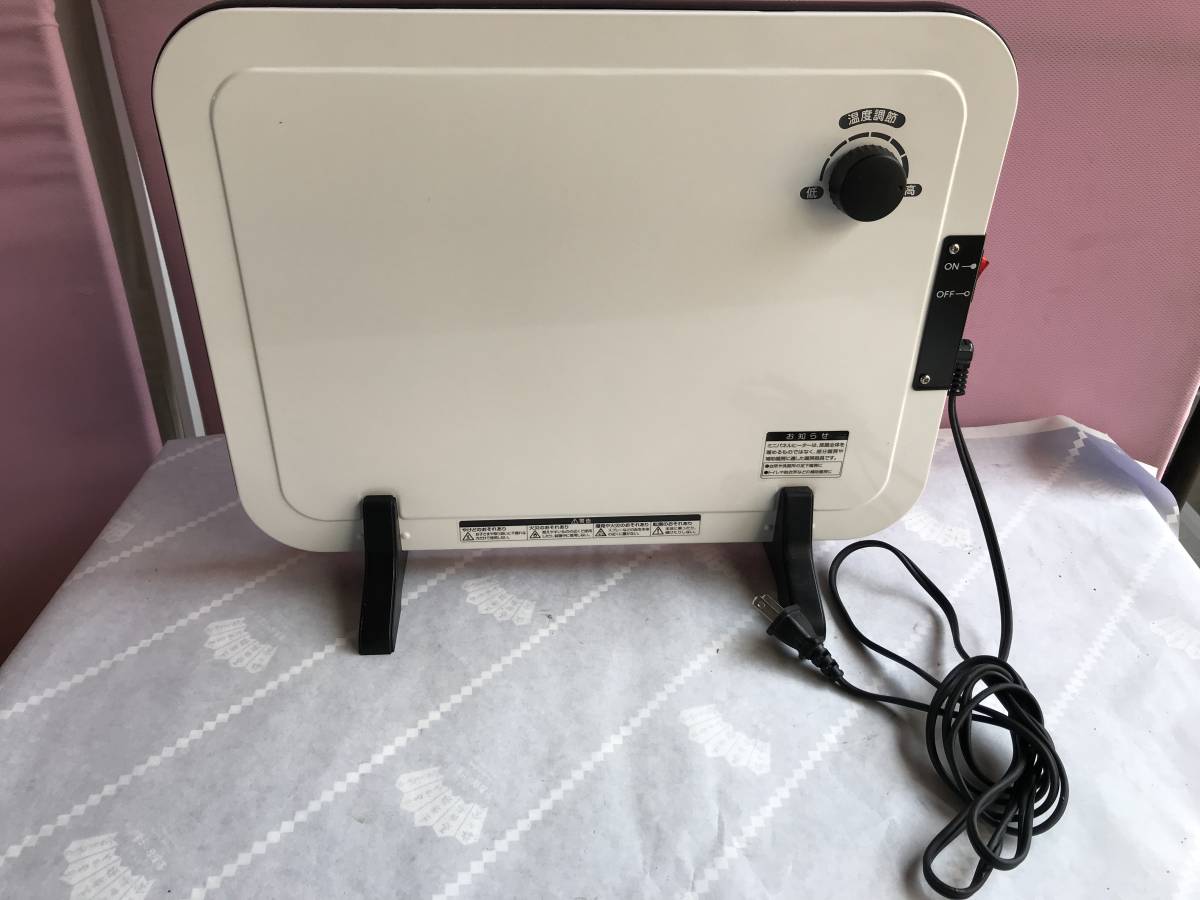 *yaYS1835* secondhand goods operation OK Mini panel heater mountain .DP-SB167 2019 year made temperature adjustment with function white YAMAZEN 405×150×325 ECM