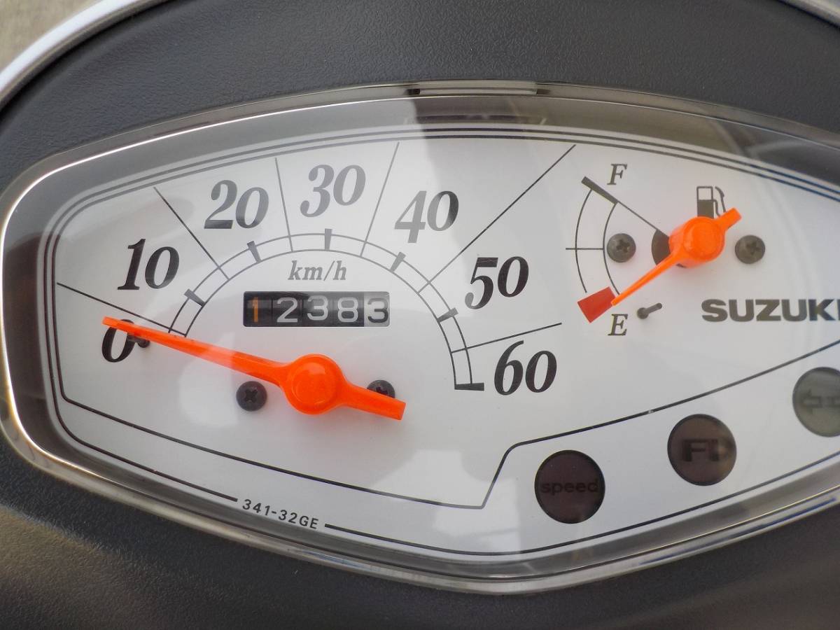 スズキ レッツ4 FI 走行1238km ※商品説明必ずお読みください