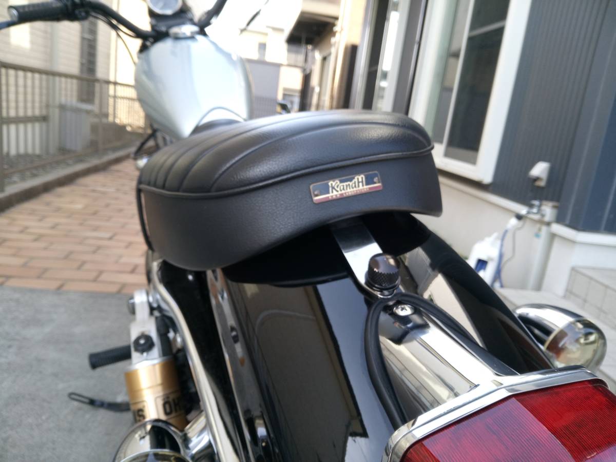 スポーツスター 04〜K&Hタックロールダブルシート 美品です! パーツ