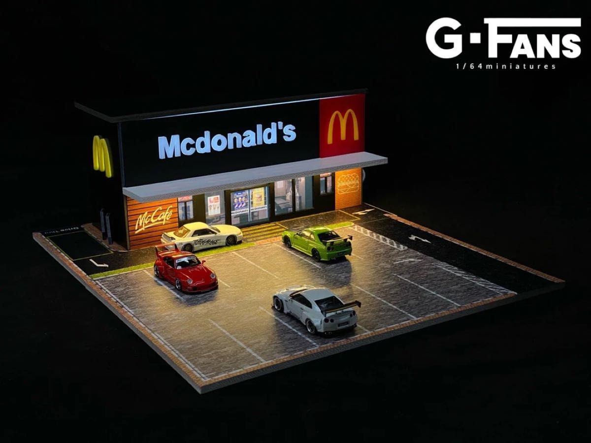 G-FANS 1/64 ジオラマ マクドナルド|Yahoo!フリマ(旧PayPay G-FANS 1/64 ジオラマ マクドナルド|Yahoo!フリマ(旧PayPay