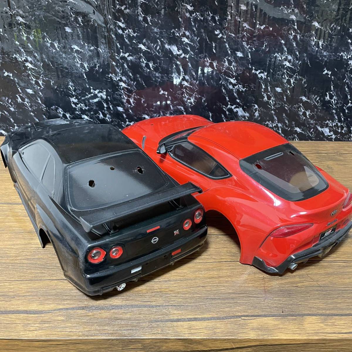 トヨタ スープラ gt-r 1/10 ラジコンボディー rc ボディ yd-2 まとめて