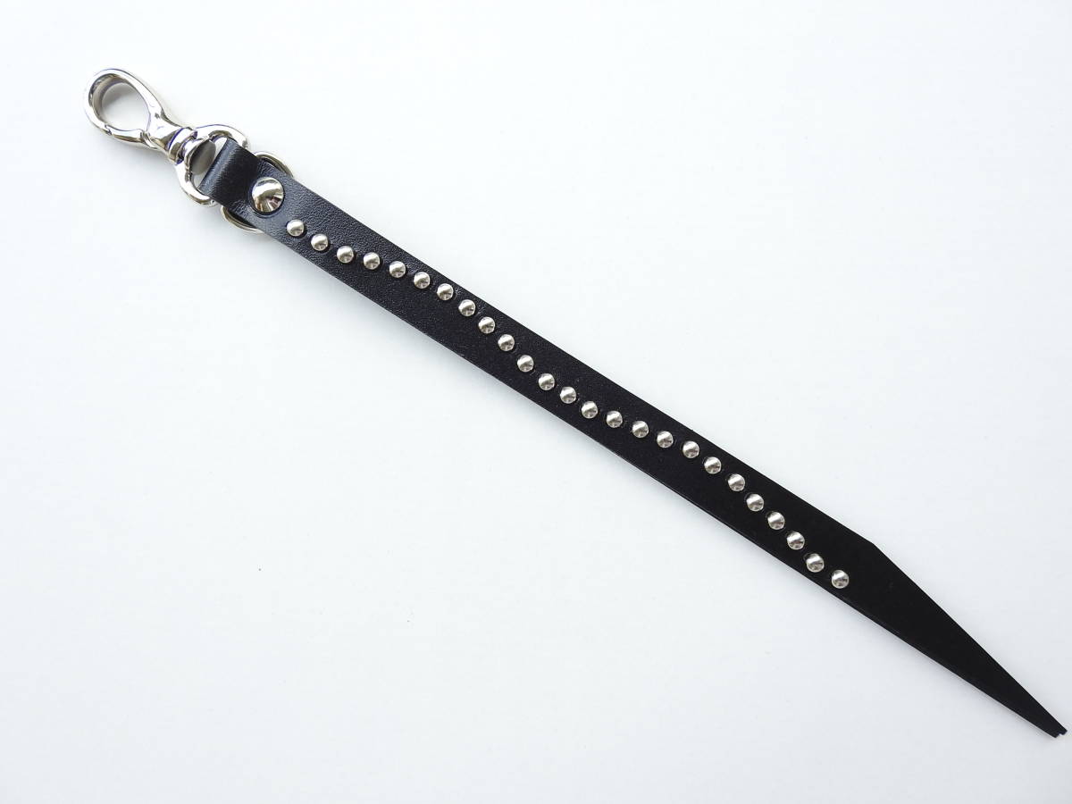  domestic production kau leather approximately 25cm key holder strap calee manner studs Work 
