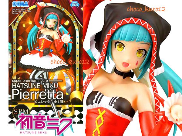 新品■初音ミク ピエレッタ SPM フィギュア Project DIVA Arcade Future Tone スーパープレミアムフィギュア セガプライズ ■同梱可_画像1