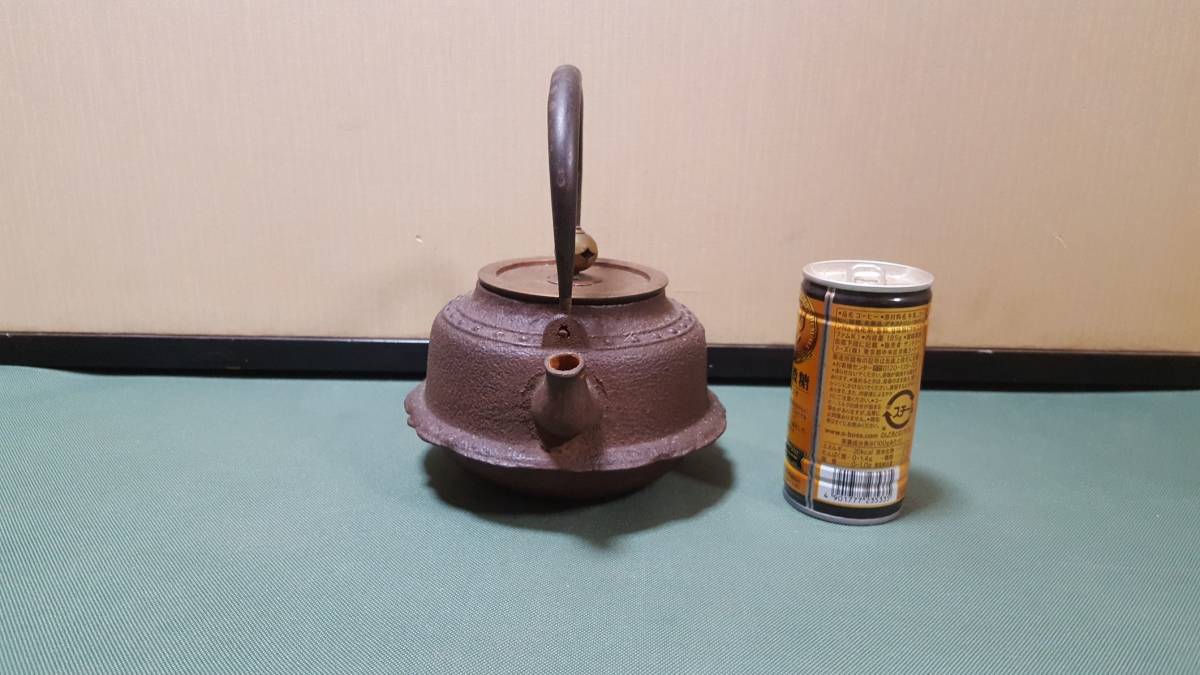 銅 細工 茶道具 お茶の缶です 銅製 工芸品 美術品 置物 - 通販