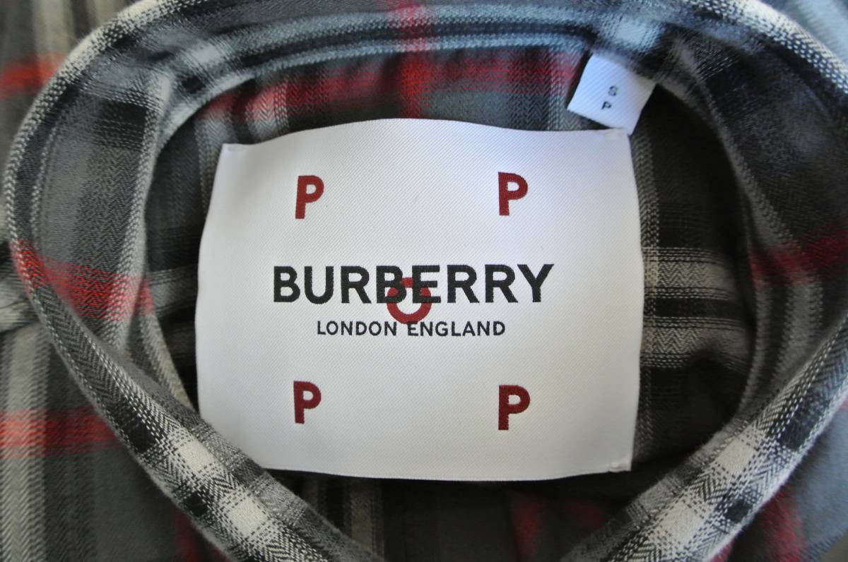 新品　BURBERRY　x　POP TRADING COMPANY　バーバリー & ポップトレーディングカンパニー　s_画像4