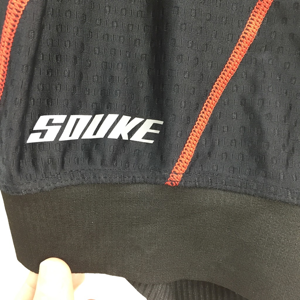 Souke Sports サイクリングウエア ロードバイク レーサーパンツ メッシュ ブラック サイズM メンズ_画像5