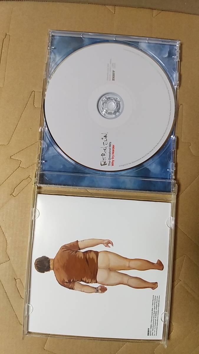 CD/ダンス、DJ、エレクトロ、ポップス　FAT BOY SLIM / THE GREATEST HITS WHY TRY HARDER　2006年　ベスト盤　日本盤　中古　_画像3