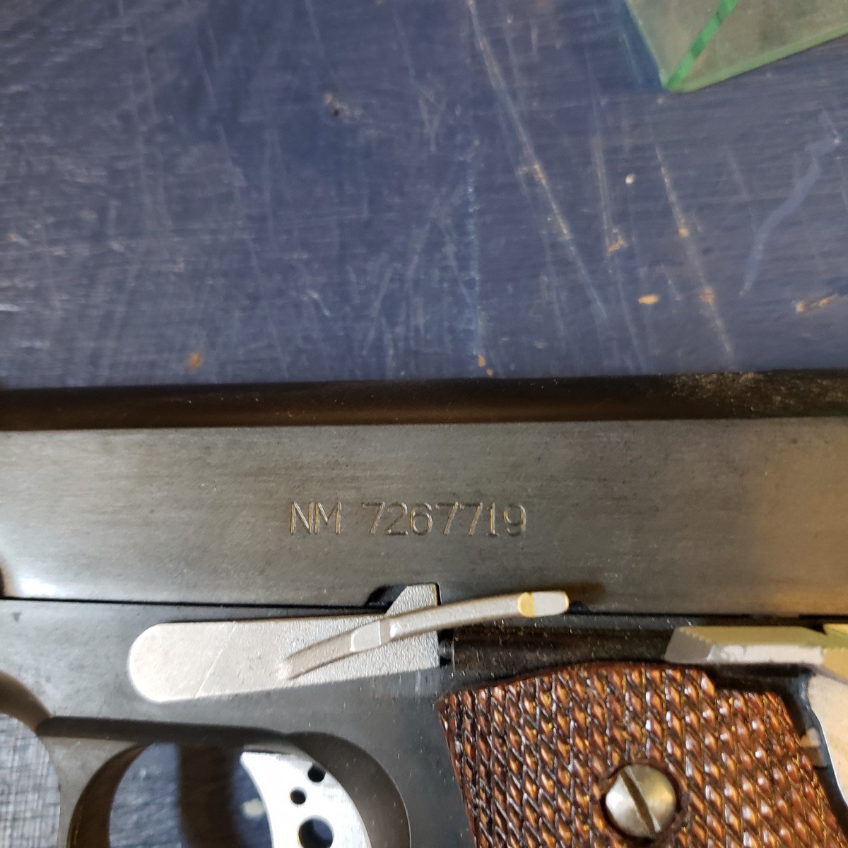 WA M1911スネークマッチカスタム 木製グリップ サイレンサー 予備