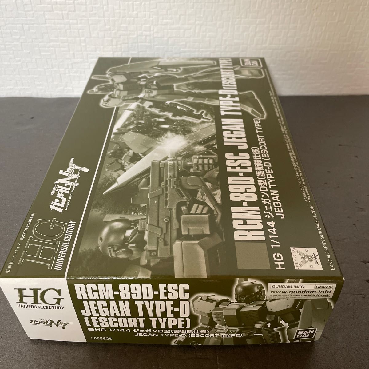 HG RGM-89D ジェガンD型（護衛隊仕様） （1/144スケール プレミアムバンダイ限定 機動戦士ガンダムNT ）