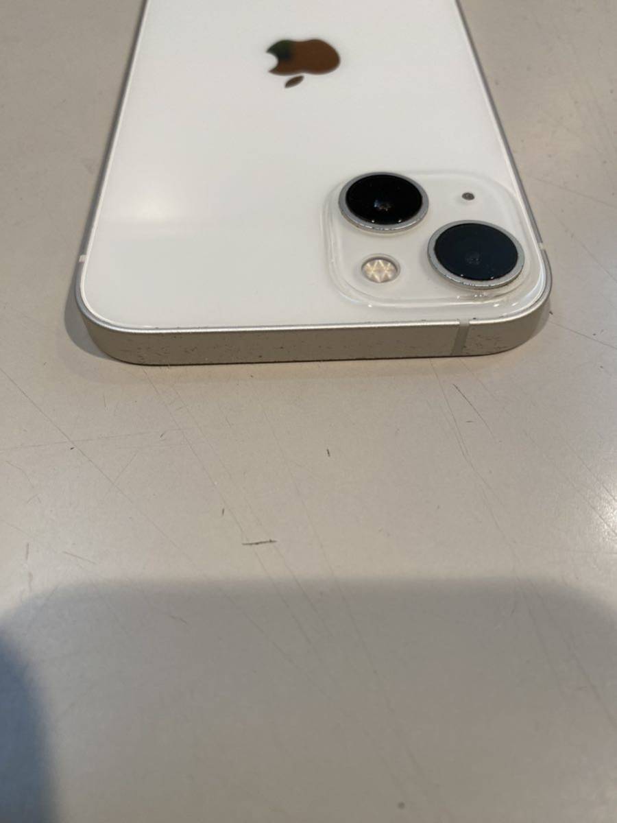 ジャンク SIMフリー iPhone13 128GB スターライト 美品 本体のみ